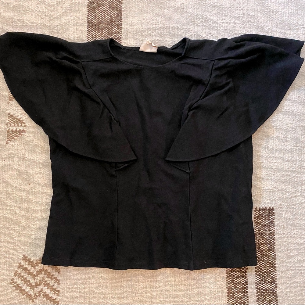 S by Serena ruffle sleeve top XL